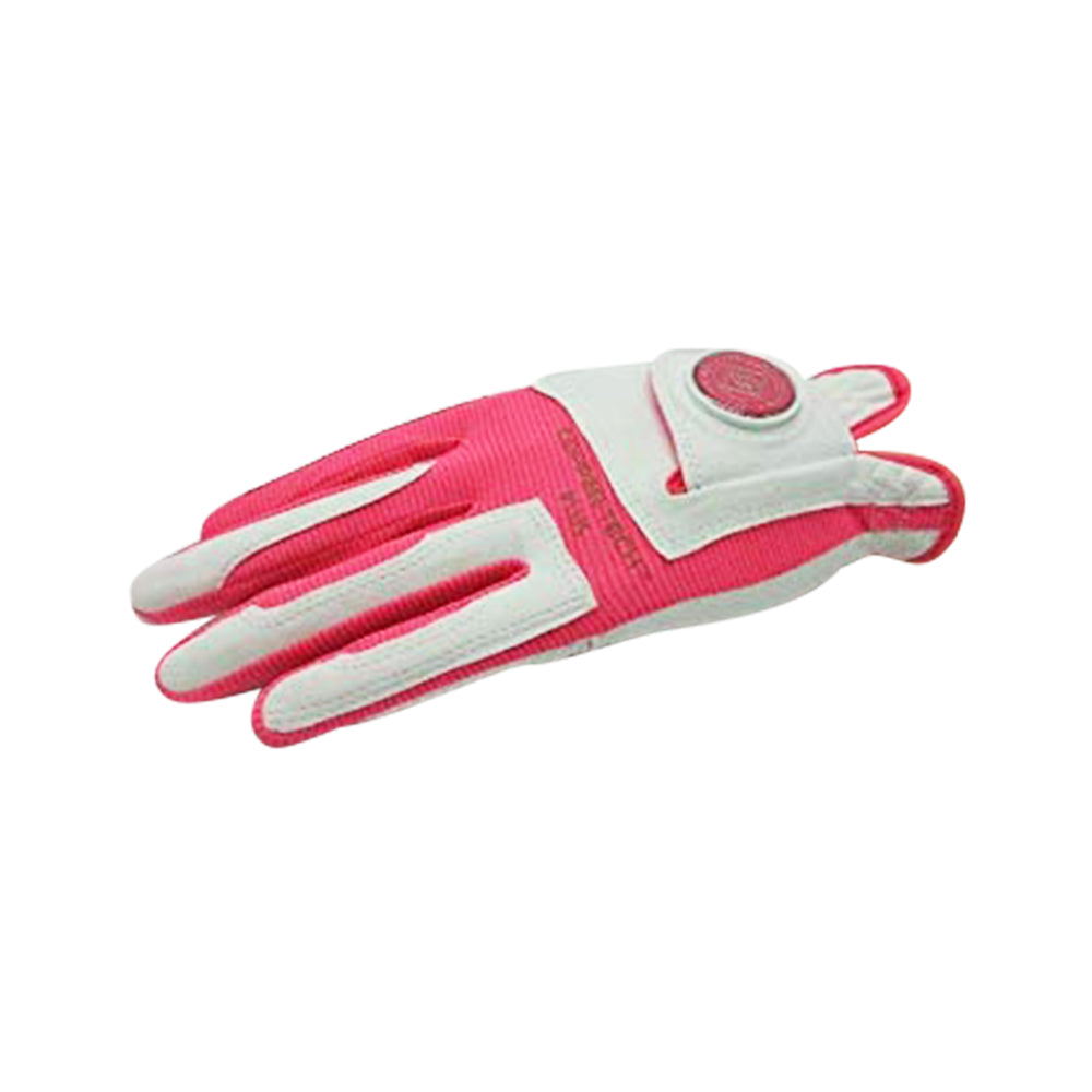 Women’s Copper Tech Plus Golf Glove - White/Neon Pink