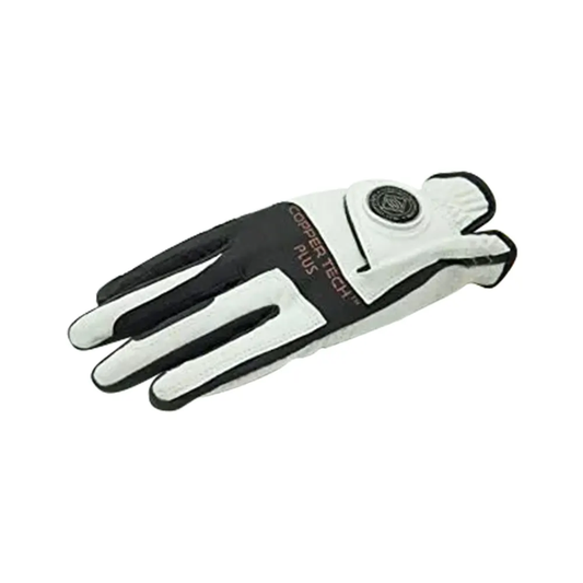 Men’s Copper Tech Plus Golf Glove - White/Grey