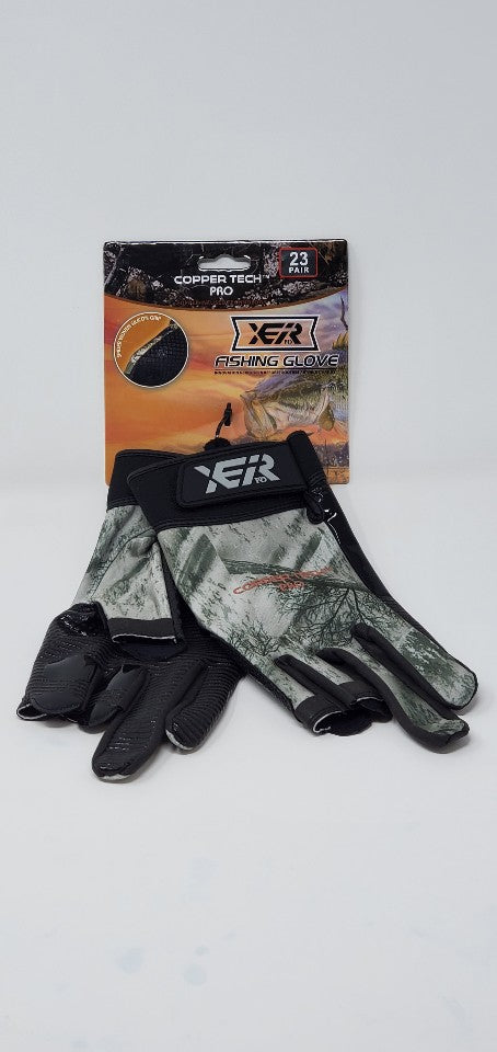 XEIR PRO Copper Tech Plus Fishing Gloves